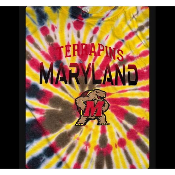 Maryland Terrapins Tie-Dye Tee - Picture 3 of 4